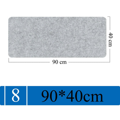 Large Size Wool Felt Mouse Pad (Non Slip)