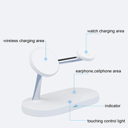 3 in 1 Wireless Charger Stand Magnetic