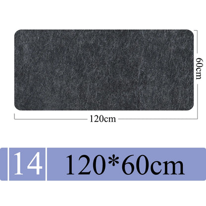 Large Size Wool Felt Mouse Pad (Non Slip)