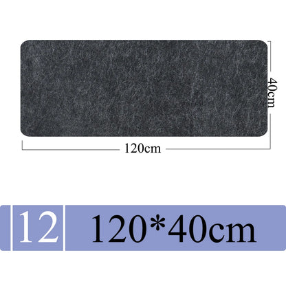 Large Size Wool Felt Mouse Pad (Non Slip)