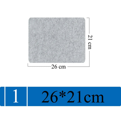 Large Size Wool Felt Mouse Pad (Non Slip)