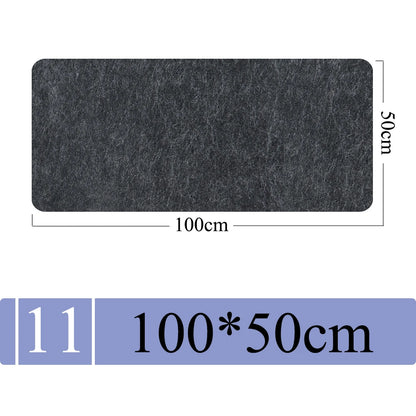 Large Size Wool Felt Mouse Pad (Non Slip)