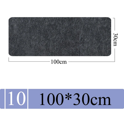 Large Size Wool Felt Mouse Pad (Non Slip)