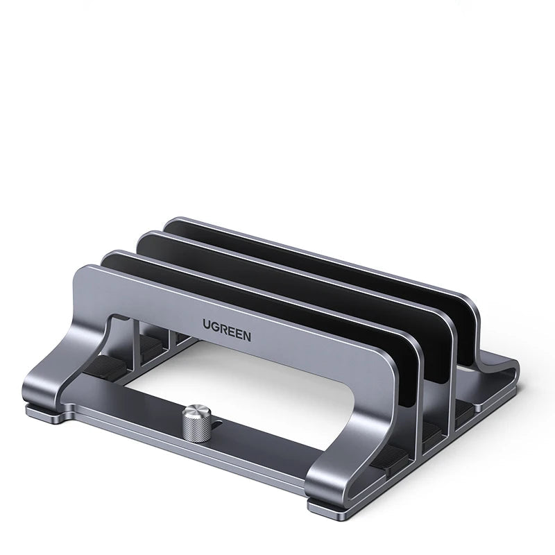 Vertical Laptop Stand in Aluminium (Anti-Scratch)