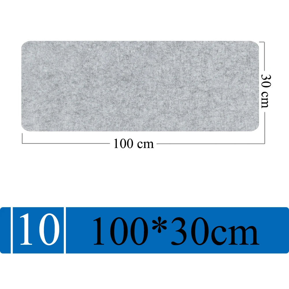 Large Size Wool Felt Mouse Pad (Non Slip)