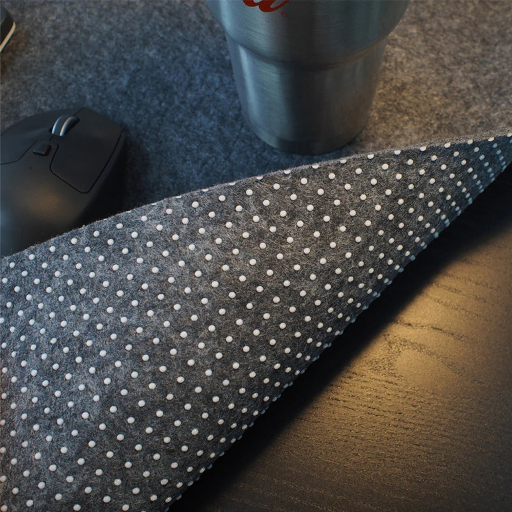 Large Size Wool Felt Mouse Pad (Non Slip)