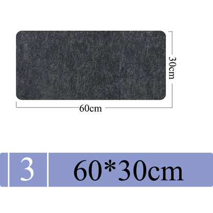 Large Size Wool Felt Mouse Pad (Non Slip)