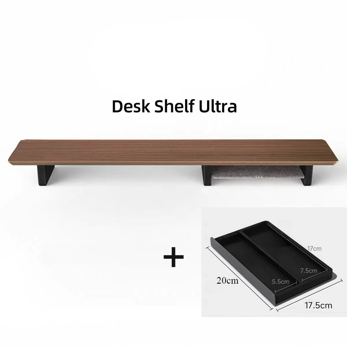 Walnut Wood Monitor Stand Ultra