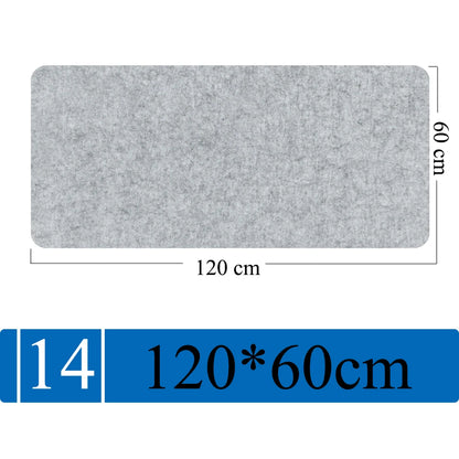 Large Size Wool Felt Mouse Pad (Non Slip)